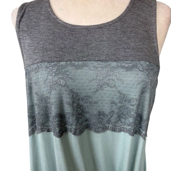 Maurices Top Womens Size L Green Lace Maternity Pregnancy Shirt Popover New - Picture 12 of 16